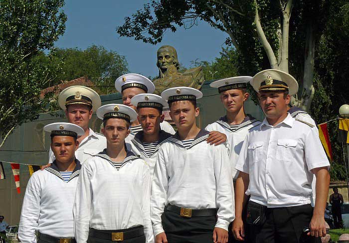 Кадеты Туапсинского морского кадетского корпуса