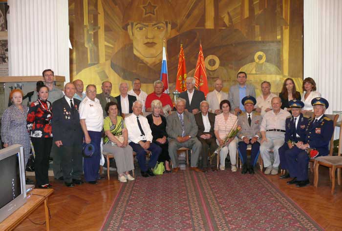 Участники открытия экспозиции в Военно-историческом музее СКВО