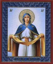 Иконка Покрова Пресвятой Богородицы от Патриарха Кирилла