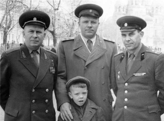 Генерал Овчаров, полковники Романенко и Павлов. Новочеркасское СВУ.